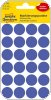 Kółka samoprzylepne do zaznaczania niebieskie 3596 Q 18mm 4ark. (96et.) Usuwalne, Avery Zweckform