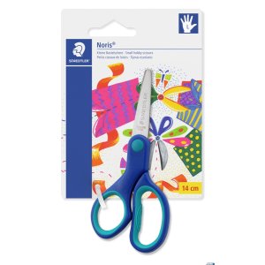 Nożyczki szkolne Noris Club, leworęczne, 14 cm, blister, Staedtler S 965 14L NBK