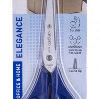 Nożyczki biurowe KANGARO, 21 cm, dla praworęcznych, blister, mix kolorów