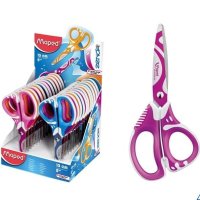Nożyczki szkolne ZENOA FIT asymetryczne 13cm MAPED 670112