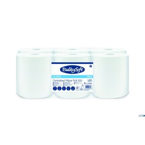 Ręcznik w roli 300m 1w BulkySoft 96604 centralnego dozowania z perforacją  op 6 szt