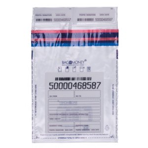 Koperta bezpieczna OFFICE PRODUCTS, B5, 190x260mm, 50szt., transparentna