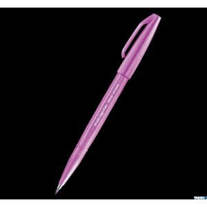 Pisak pędzelkowy do kaligrafii  purpurowy  SES15C-P2X PENTEL