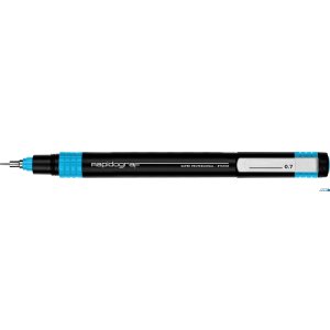Rapitograf, Pisak Kreślarski Super Professional grubość 0.70mm (niebieski)  RYSTOR