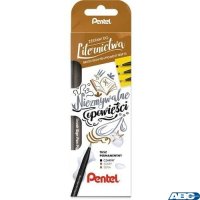 Pisak BRUSH SIGN PEN PIGMENT (3 szt.) NIEZMYWALNE OPOWIEŚCI SESP-15-ST3 PENTEL