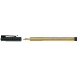 Marker PITT ARTIST PEN złoty metalik 167350 Faber C.1.5mm