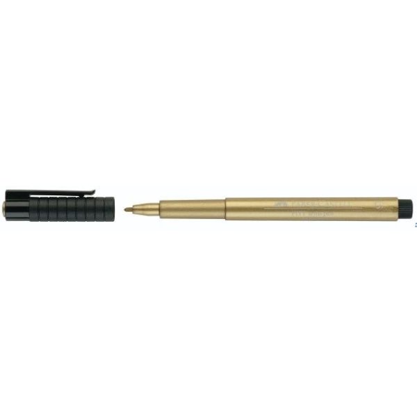 Marker PITT ARTIST PEN złoty metalik 167350 Faber C.1.5mm