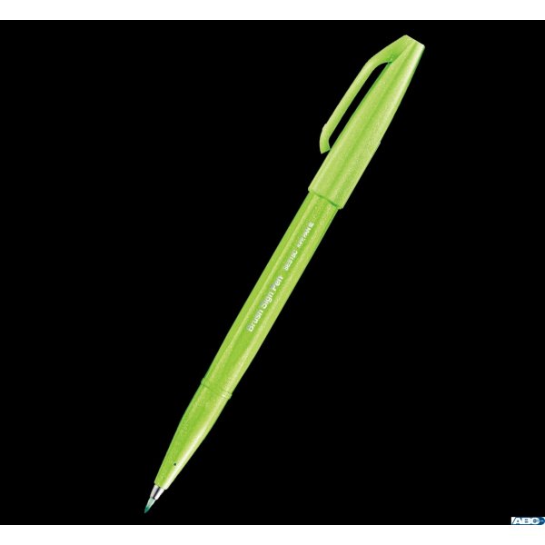 Pisak pędzelkowy do kaligrafii seledynowy SES15-KX PENTEL