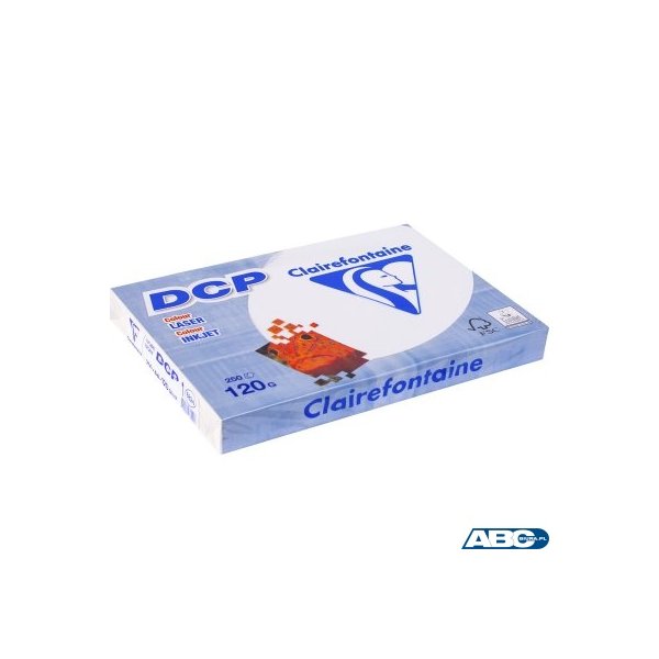 Papier xero satynowy A4/120g DCP biały 1844 250a Clairefontaine