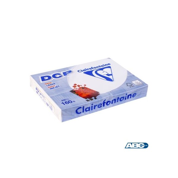 Papier xero satynowy A4/160g DCP biały 1842 250a Clairefontaine
