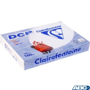 Papier xero satynowy A4 / 160g DCP IVORY kość słoniowa 6826 500ark Clairefontaine