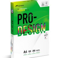 Papier ksero PRO-DESIGN FSC, satynowany, klasa A++, A4, 168CIE, 120gsm, 250 ark.