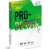 Papier ksero PRO-DESIGN FSC, satynowany, klasa A++, A4, 168CIE, 300gsm, 125 ark.