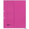 Skoroszyt kartonowy ELBA 1 / 2 A4, oczkowy, czerwony, 100551882