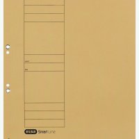 Skoroszyt kartonowy ELBA A4, oczkowy, beżowy, 100551870