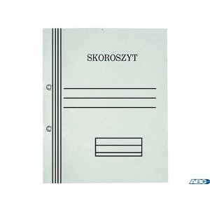 Skoroszyt oczkowy biały A4 pełny 350g 50szt. KIEL-TECH