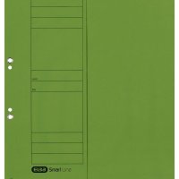 Skoroszyt kartonowy ELBA 1/2 A4, oczkowy, zielony, 100551879