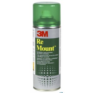 Klej_w sprayu 3M Remount (UK9473), do repozycjonowania, 400ml