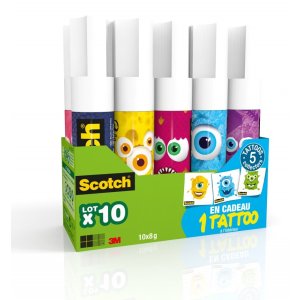 Klej w sztyfcie SCOTCH Monster, 10x8g