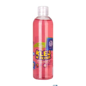 Klej w płynie transparentny różowy 250 ml ASTRA, 401119008