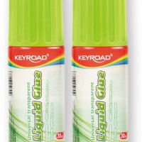 Klej w płynie KEYROAD, z gąbczastą końcówką, 30ml, pakowane na displayu