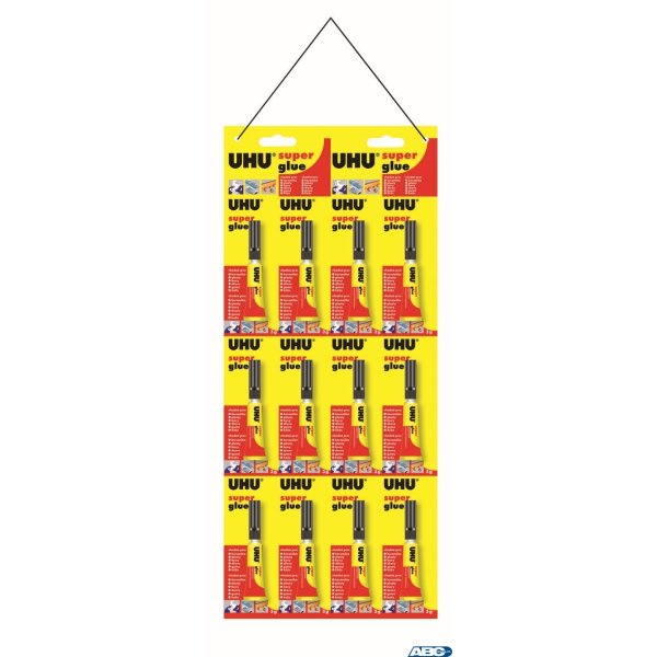 Klej UHU SUPER GLUE JUMBO 3g 36320