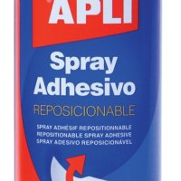 Klej w sprayu APLI, do repozycjonowania, 400ml