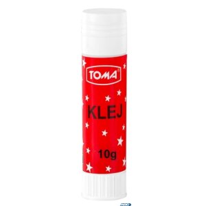 Klej biurowy w sztyfcie 10g, biały TO-460 Toma