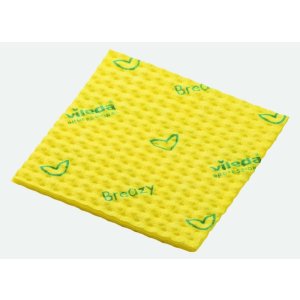 Ściereczka VILEDA PROFESSIONAL Breazy, 35 x 35 cm, żółta