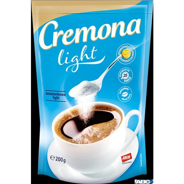 Śmietanka do kawy CREMONA LIGHT w proszku 200g