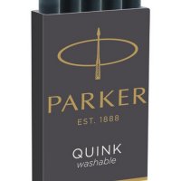 Naboje z Atramentem QUINK - STANDARD niebieski zmywalny - 5 szt. w pudełku 1950383 PARKER