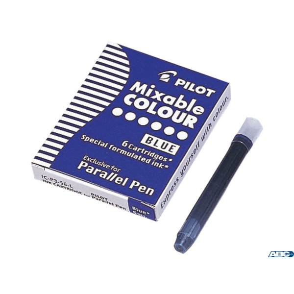 Naboje PARALLEL niebieski IC-P3-S6-L PILOT