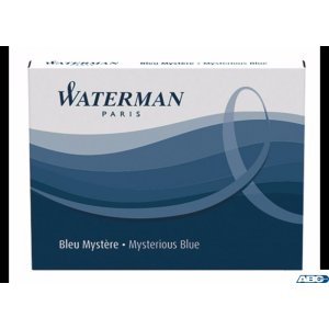 Naboje STANDARD (8 szt) niebiesko-czarny (granatowy) S0110910 WATERMAN