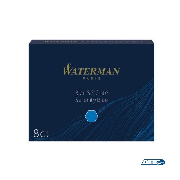 Naboje standard WATERMAN (8szt.) niebieski floryda, S0110860