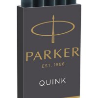 Naboje z Atramentem QUINK - STANDARD czarny - 5 szt. w pudełku 1950382 PARKER