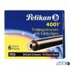 Naboje do piór, krótkie niebiesko-czarne 301184 Pelikan