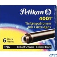 Naboje do piór, krótkie niebiesko-czarne 301184 Pelikan