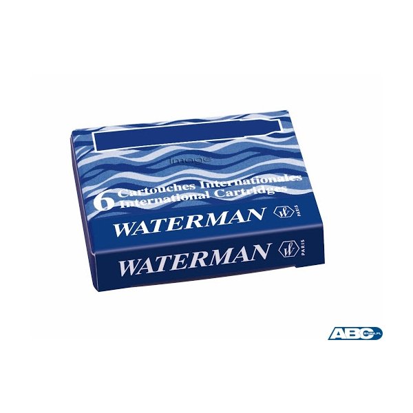 Naboje INTERNATIONAL (6 szt) niebieski floryda S0110950 WATERMAN