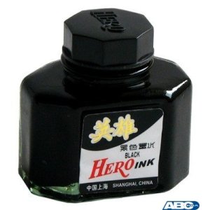 Atrament HERO, czarny, pojemność 50 ml 160-1001