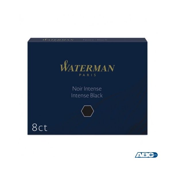 Naboje standard WATERMAN (8szt.) czarny, S0110850