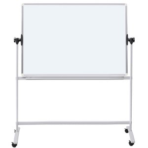 Tablica mobilna suchoś. -magn. OFFICE PRODUCTS, dwustronna, lakierowana, rama aluminiowa, regulacja kąta nachylenia, 120x90cm, b