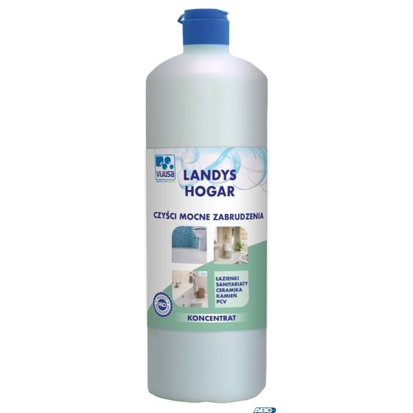 Koncentrat Professional do czyszczenia i dezynfekcji silnych zanieczyszczeń, kamień rdza itp., łazienka, sanitariaty, ceramika, kamień, PCV, VIJUSA 1000ml, Landys Hogar