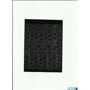 LITERY samop.1.5cm(8) czarne ARTDRUK