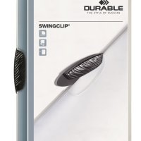 Skoroszyt SWINGCLIP 30 czarny 226001 1-30kartek DURABLE