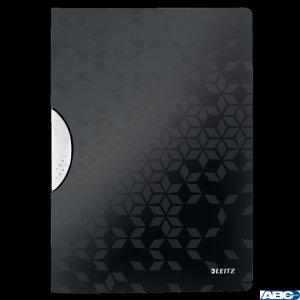 Skoroszyt z klipsem Leitz WOW, czarny 41850095