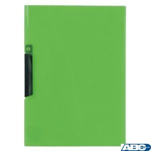 Skoroszyt z klips.tran.zielony PK-11-02 BIURFOL
