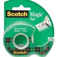 Taśma biurowa SCOTCH® Magic™ (890; 8-1975), matowa, z dyspenserem, 19mm, 7, 5m