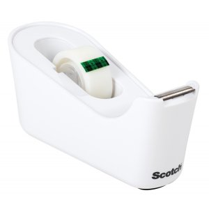 Dyspenser taśmy SCOTCH C18  +  taśma Scotch® Magic™ Invisible, 19mmx33m, biały
