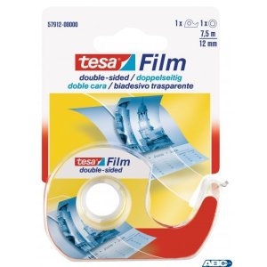 Taśma biurowa TESAfilm Dwustronna 7.5m x12mm 57912-00000-01