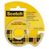 Taśma biurowa, dwustronna SCOTCH® (136D), z dyspenserem, 12mm, 6, 3m